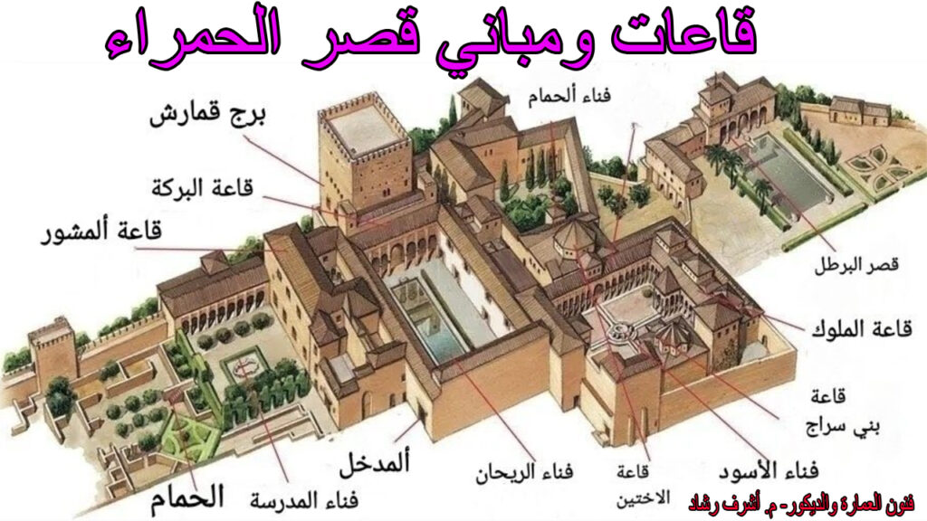 قاعات قصر الحمراء