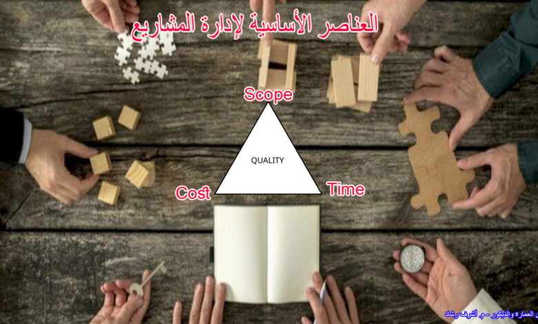 العناصر الأساسية لإدارة المشاريع